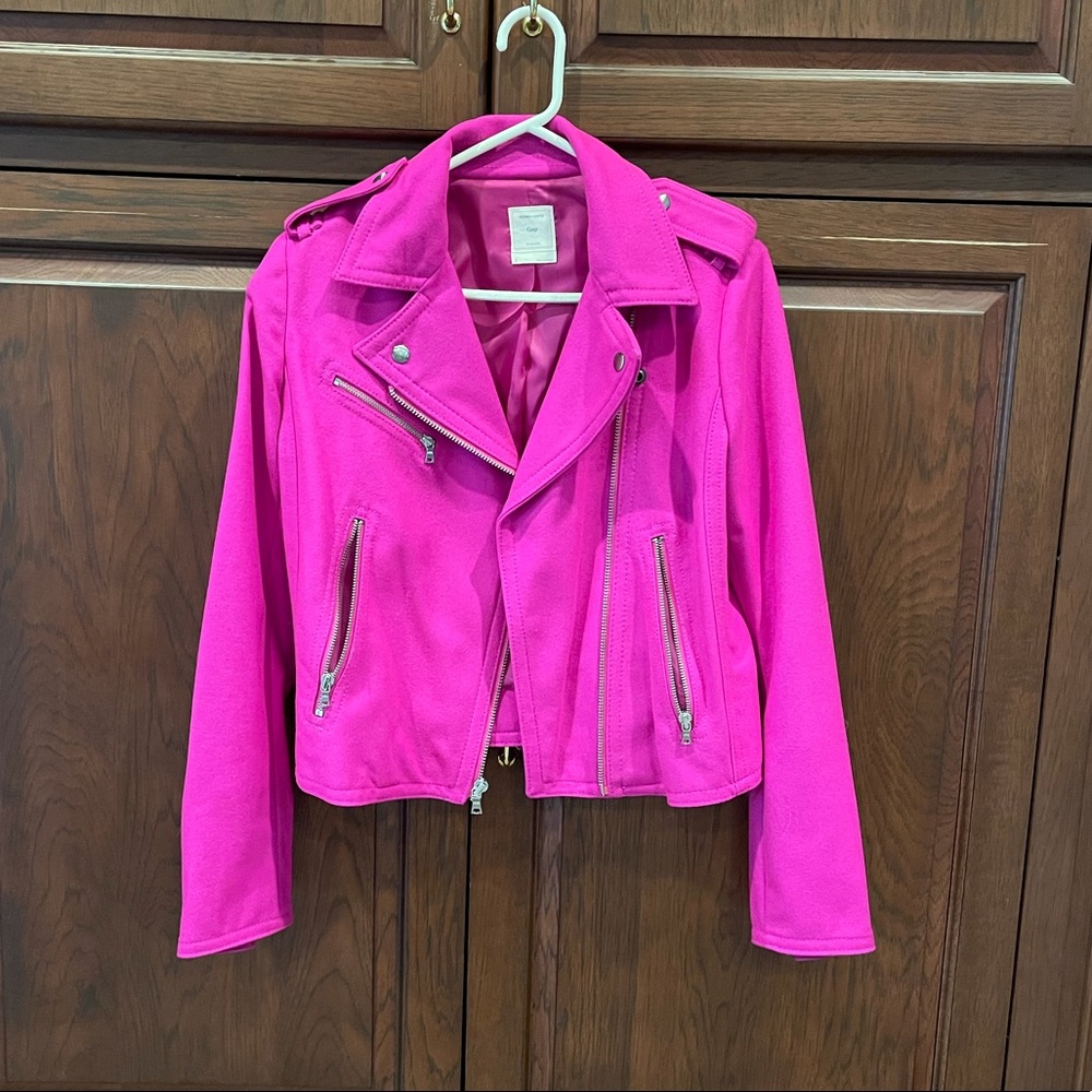 Bright pink Gap jacket size S